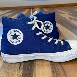 Blue converse